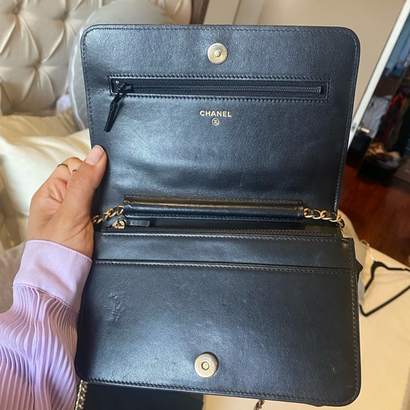 Chanel Boy wallet on chain WOC - Picture 4 of 14